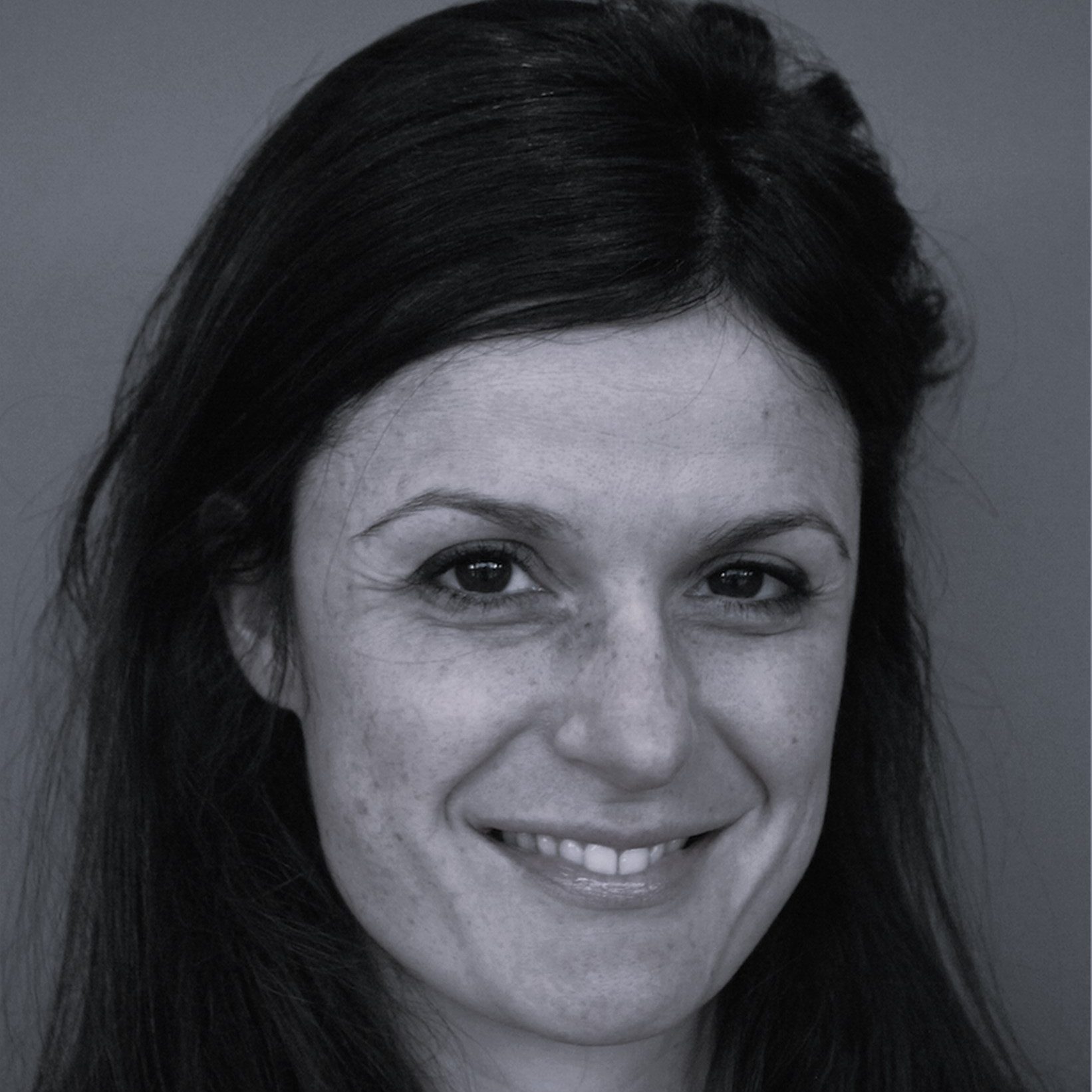 Poli Muriel carrée noir et blanc