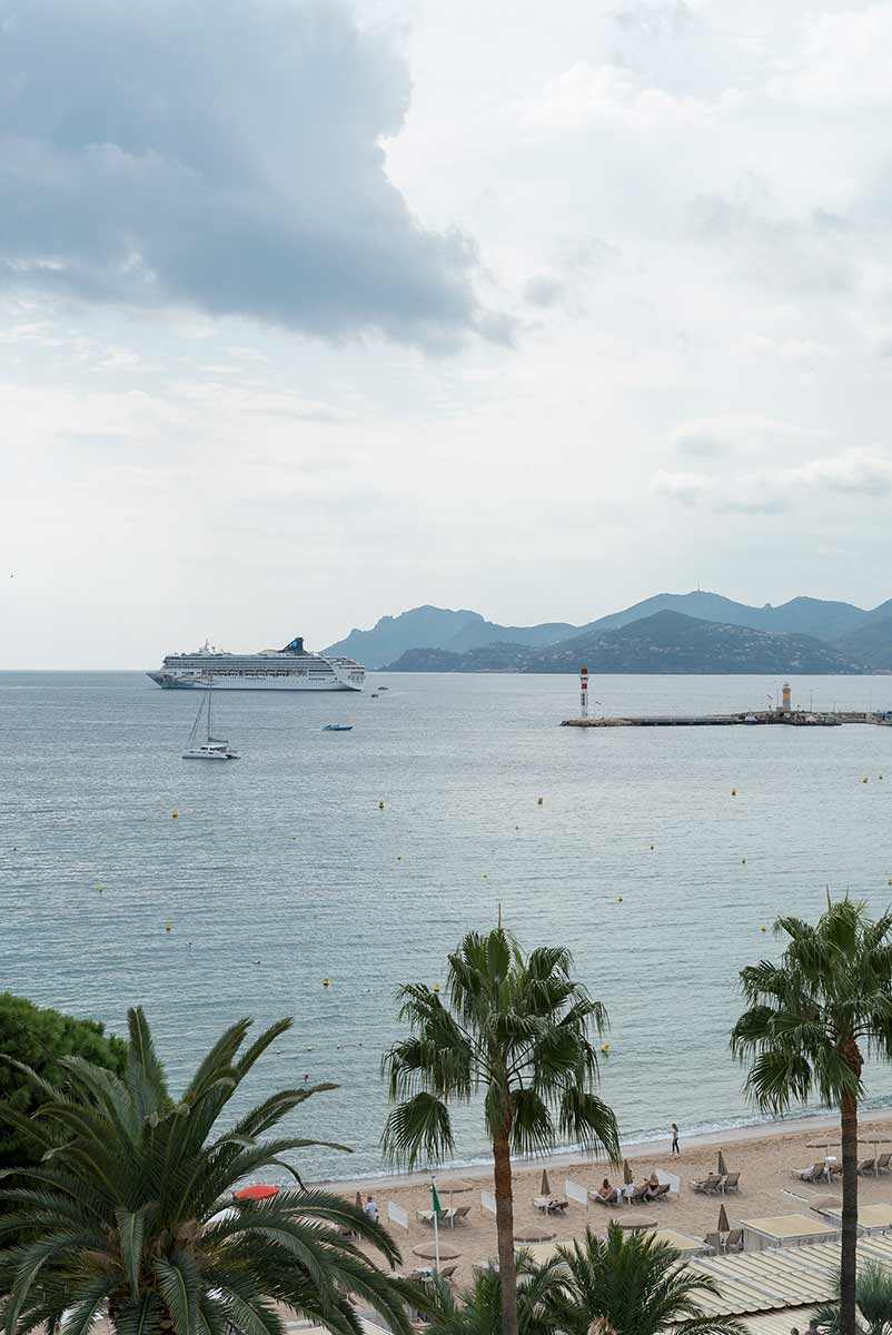 Vue de Juan-les-Pins au congrès ARMD.