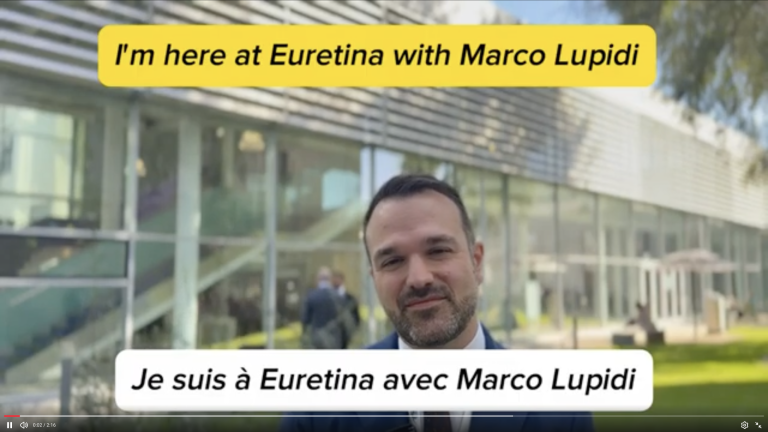 Euretina 2026 Live_Laser x rétinopathie diabétique avec Marco Lupidi. Interview par Isabelle Aknin