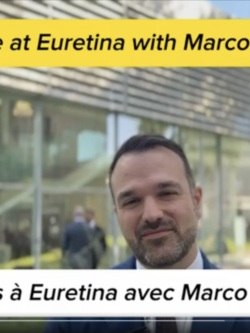 Euretina 2026 Live_Laser x rétinopathie diabétique avec Marco Lupidi. Interview par Isabelle Aknin