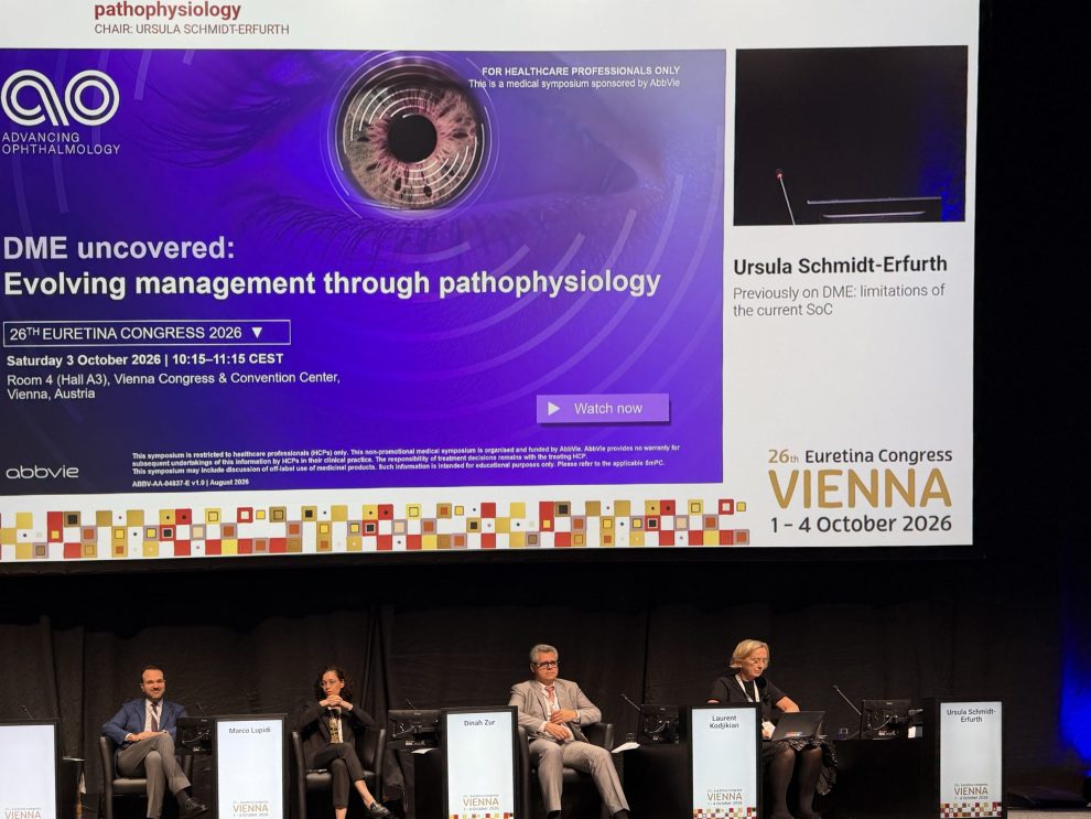 Ouverture du symposium Abbvie à Euretina 26